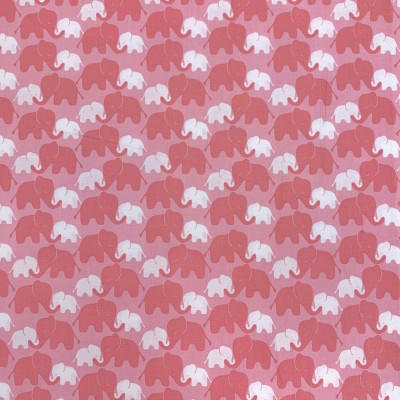 COTTON - Pink Elephant